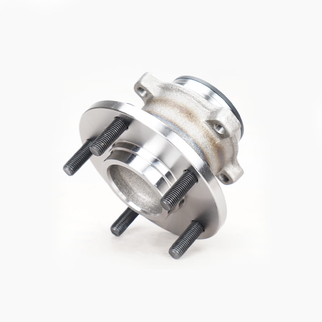 HANHUB 512347 Rear Wheel Hub and Bearing Assembly Compatible with Mazda 3 3 Sport 5 Replaces HA590099 BR930681 VKBA6801 713615750 R17036 HUB040-T35 3N61-2C299A BBM22615XB BP4K2615XB BP4K2615XC BP4K2615XD 5-LUG