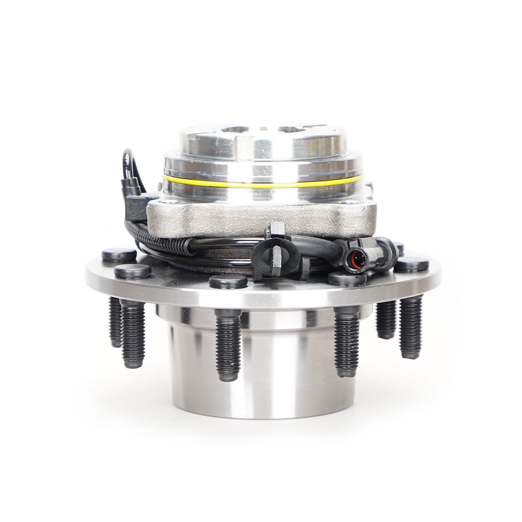 HanHub 515077 Hub de roue avant et assemblage de roulement compatible avec F-250 Super Duty F-350 Super Duty F-450 Super Duty F-550 Super Duty Remplace HA590425 BR930425 F81A2B663CE FW777 8-LUG